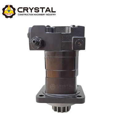Excavadora de balanço com motor rotativo compacto